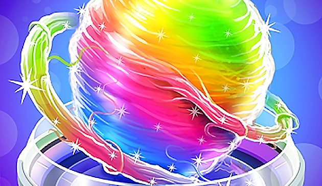 Производитель сладких хлопчатобумажных конфет