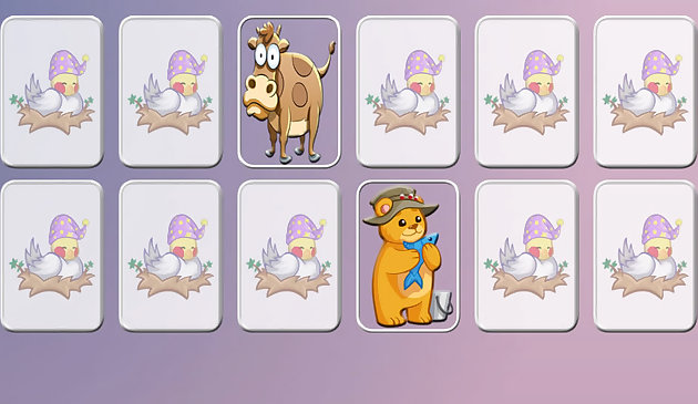 Especially for those who want to develop memory in an interesting game form, the developers came up with the online game Animals Memory Game. In this game, you need to find paired pictures, memorizing them as you flip cards. Children will especially like 