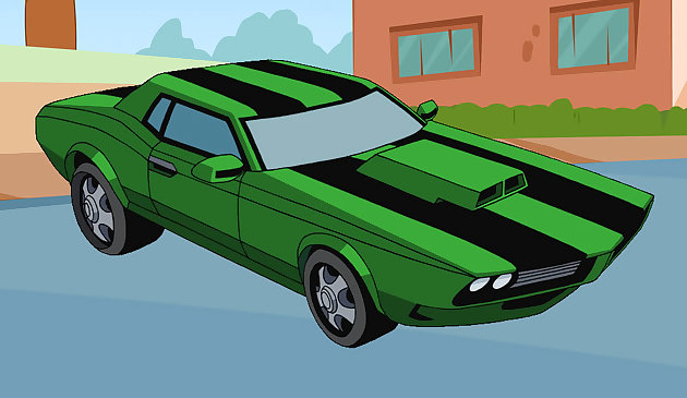 Бен автомобиль пазл