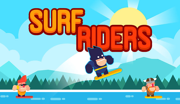 Гонщики на серфе