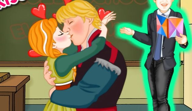 Ледяная принцесса: школьный поцелуй