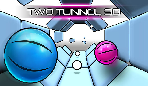 两个隧道3D