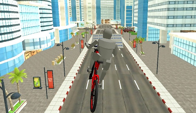 Городская поездка на велосипеде