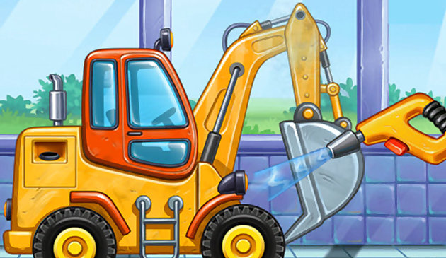 Фабрика грузовиков для детей