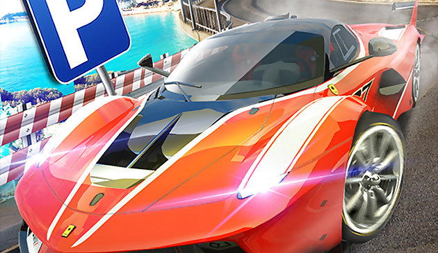 Парковка спорткаров на причале