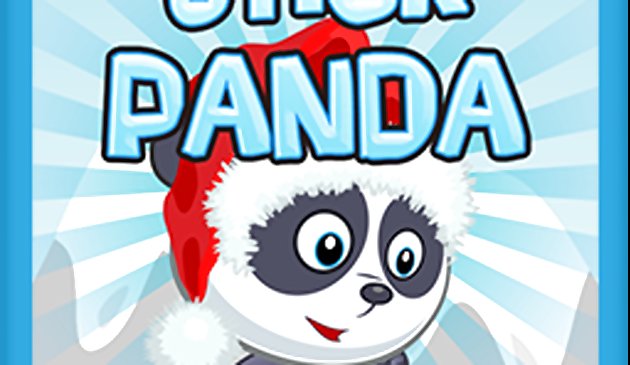 Панда с палкой