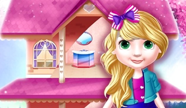 Принцесса: украшение кукольного домика
