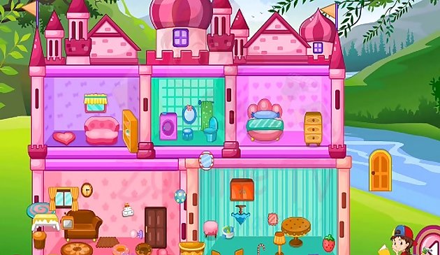 Công chúa Baby Doll House Cleanup Game