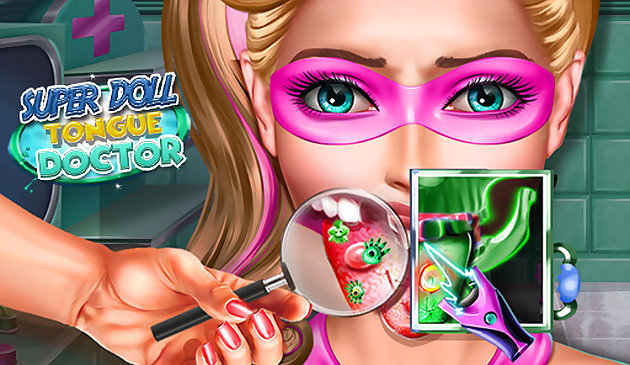 Супер Долл: доктор лечит язык