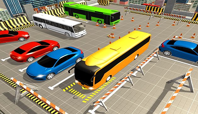 American Tourist Bus Simulator : Bus Parking 2019
