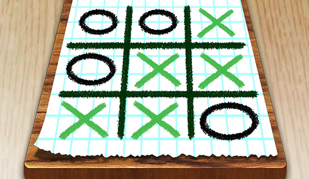 Крестики-нолики в блокноте