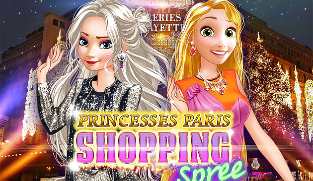 Prensesler Paris Alışveriş Çılgınlığı