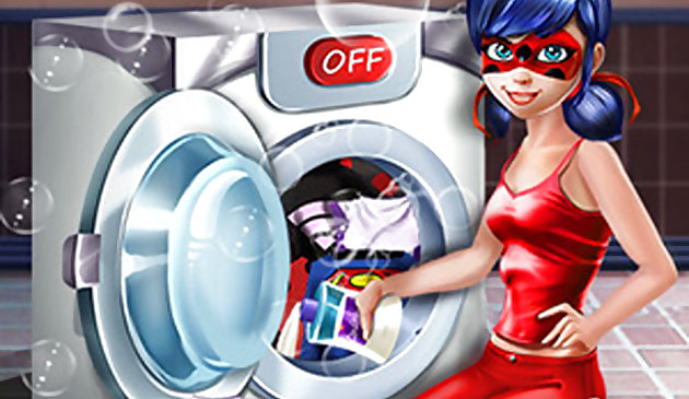 Леди Баг: стирка костюмов