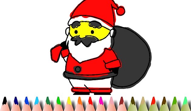 BTS Weihnachtsmann Färbung