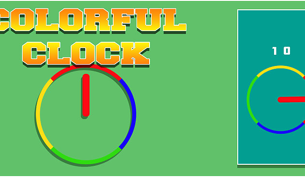Красочные часы