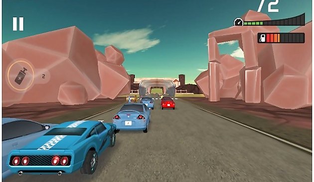 Гоночная игра на скоростных автомобилях 3D
