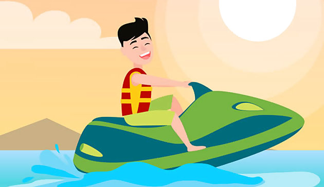 Водные лыжи: Скрытые объекты