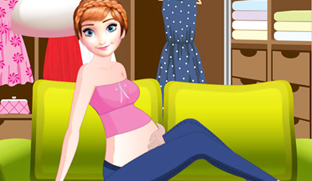 Гардеробная беременной Анны