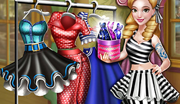 Одень Доли в стиле пинап