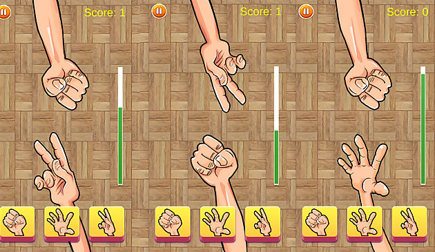 Камень, ножницы, бумага