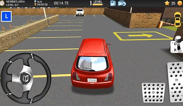 Simulador de estacionamento : Estacionamento clássico