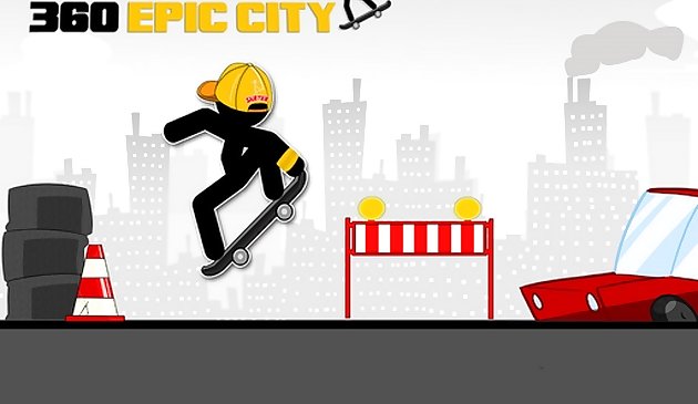 Çöp Adam Pateni 360 Epic City