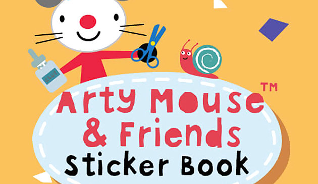 Arty Mouse Sticker Book