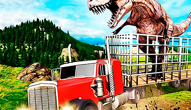 Транспортный грузовик динозавров юрского периода