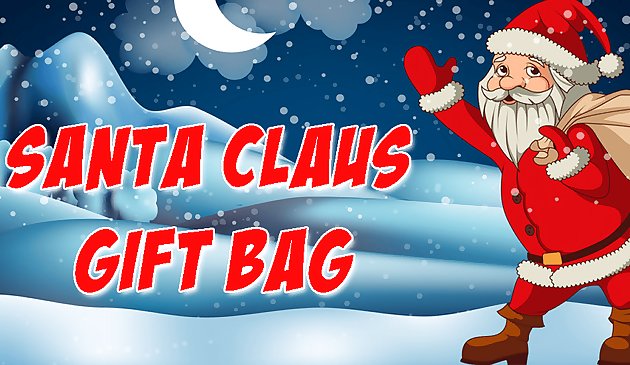 Rompecabezas de la bolsa de regalo de Santa Claus
