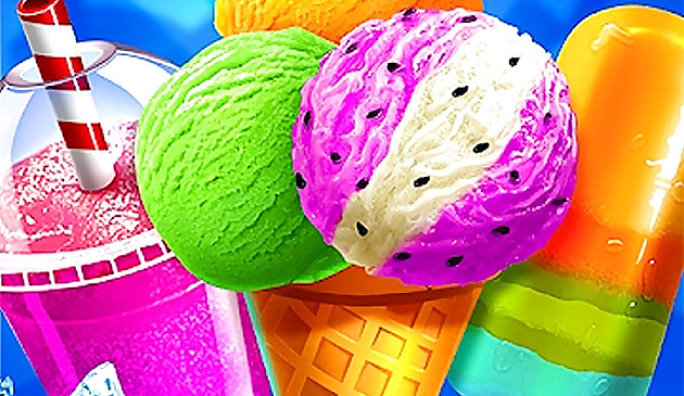 Украшение мороженого