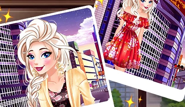 Эльза идет за покупками