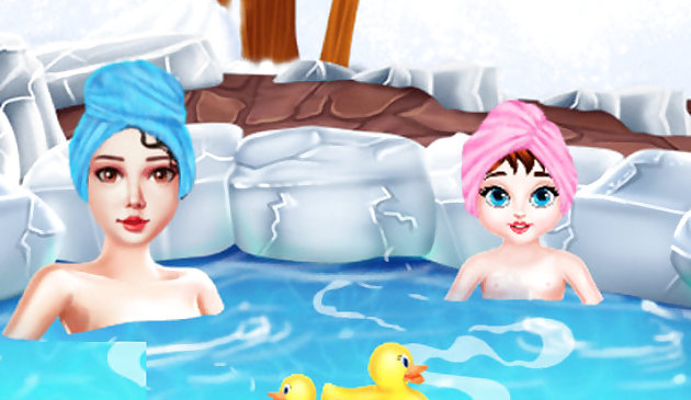 Малышка Тейлор: горячий источник