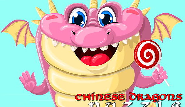 Китайские драконы пазл