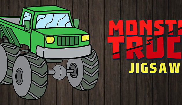 Monster Truck Jigsaw