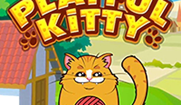 Verspieltes Kitty-Spiel