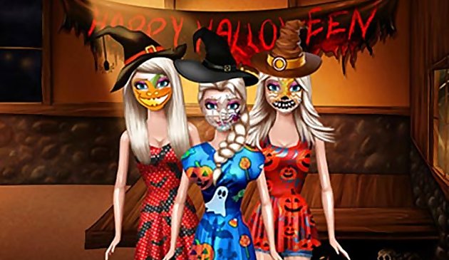 Bambole di Halloween spettrali