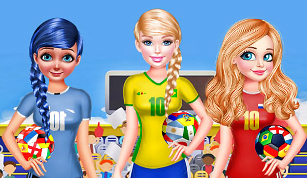 Лучшие подруги принцессы болеют за четвертьфинал