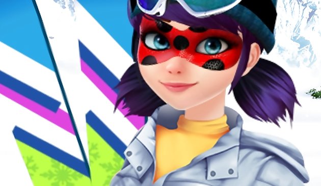 Леди в маске: время лыж