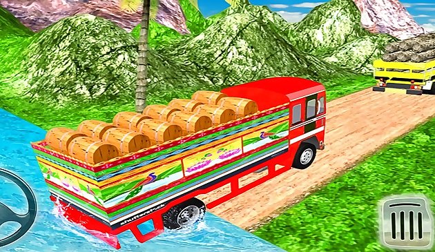 Реальный индийский грузовой транспорт