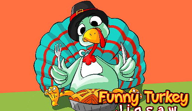Забавная индейка пазл