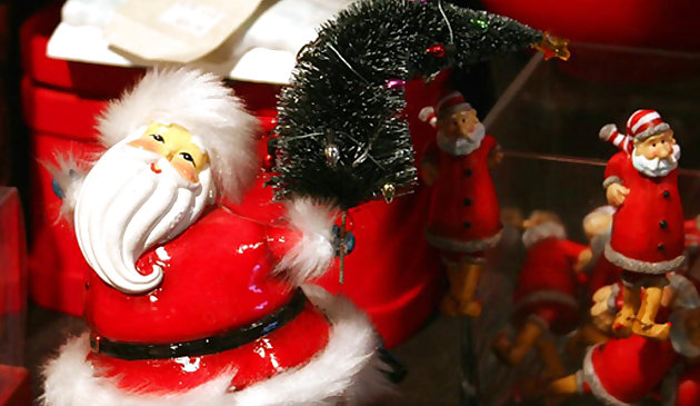 Прекрасные рождественские игрушки пазл