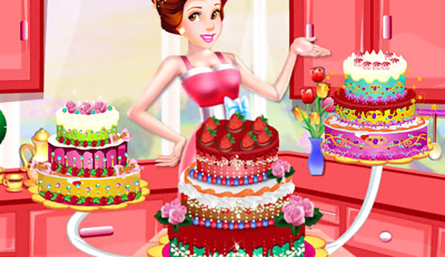 Принцесса Деде: декор сладкого торта
