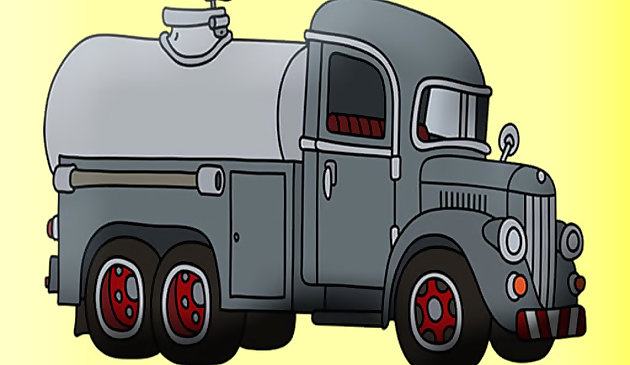 Автоцистерны раскраска