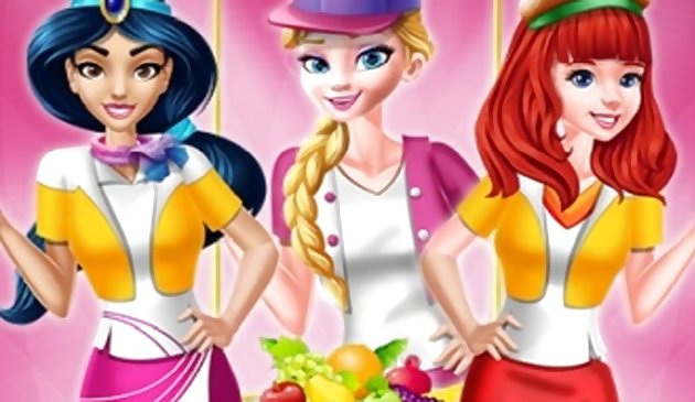 Девушки промоутеры в супермаркете