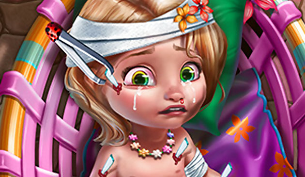 Малышка Голди ранена