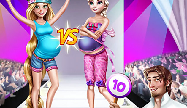 Беременный модный вечер