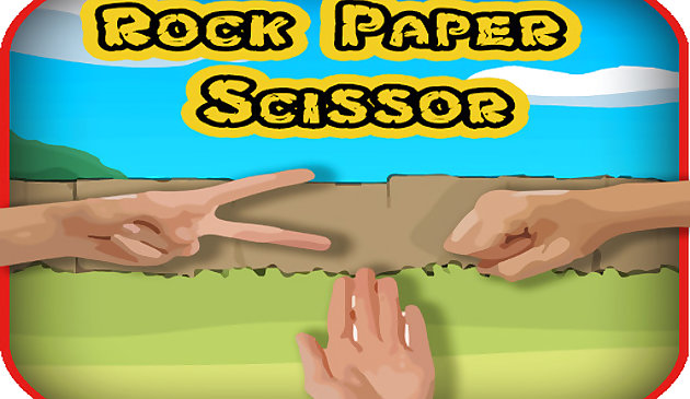 Ciseaux en papier de roche