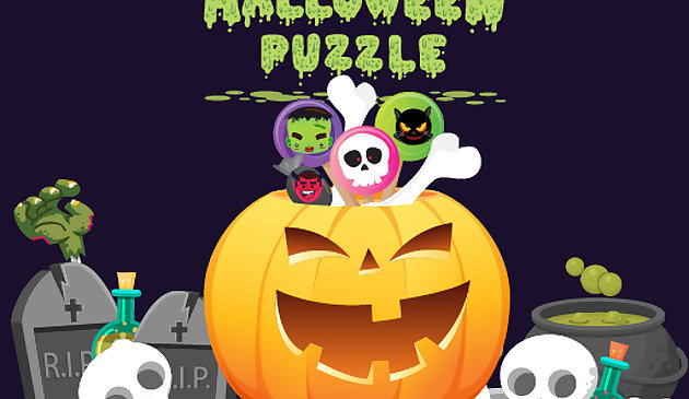 Пазл Хэллоуина