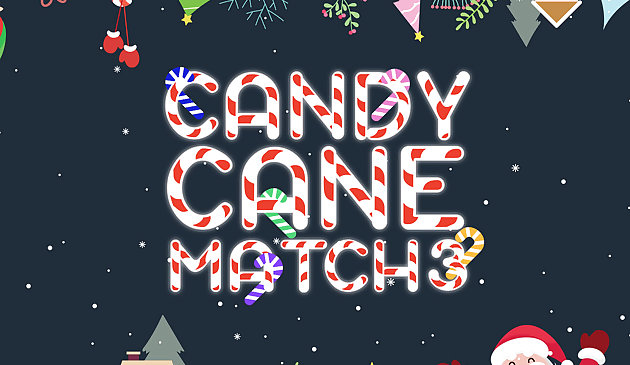 Леденец-тросточка матч 3