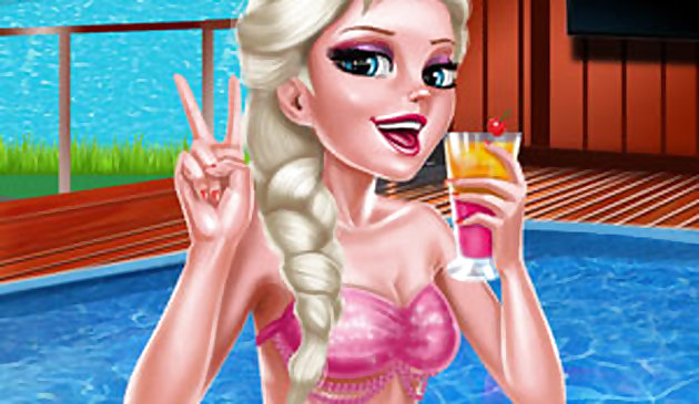 День у бассейна Ледяной Королевы